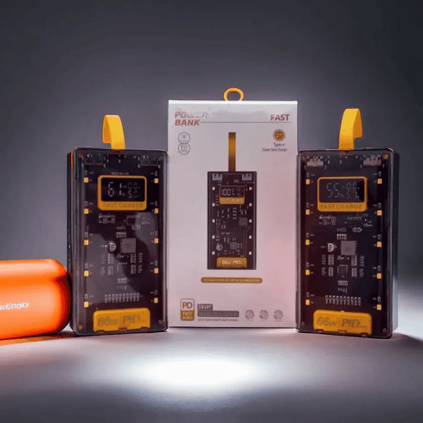 Transparent Punk Power bank Fast 3000 mah