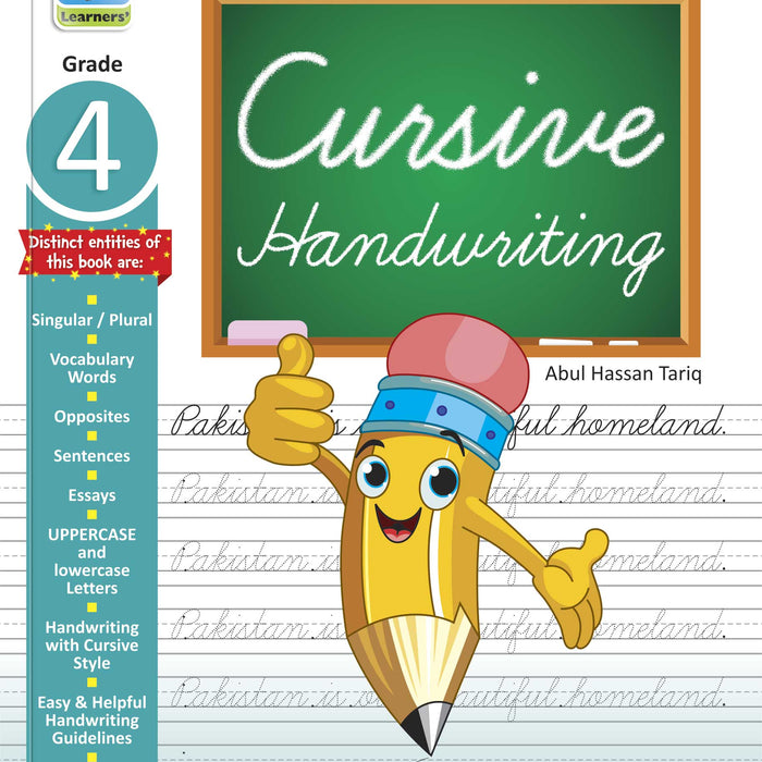 Cursive HandWriting 4 (Learners) -Rabia  Cursive HandWriting 4 (Learners) -Rabia