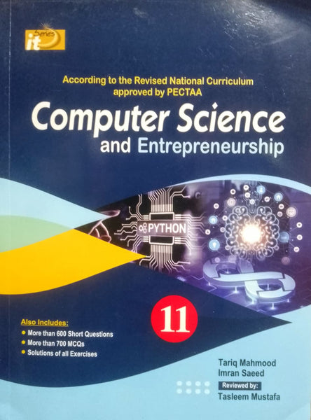 IT Series Computer Science and Entrepreneurship For Class 11