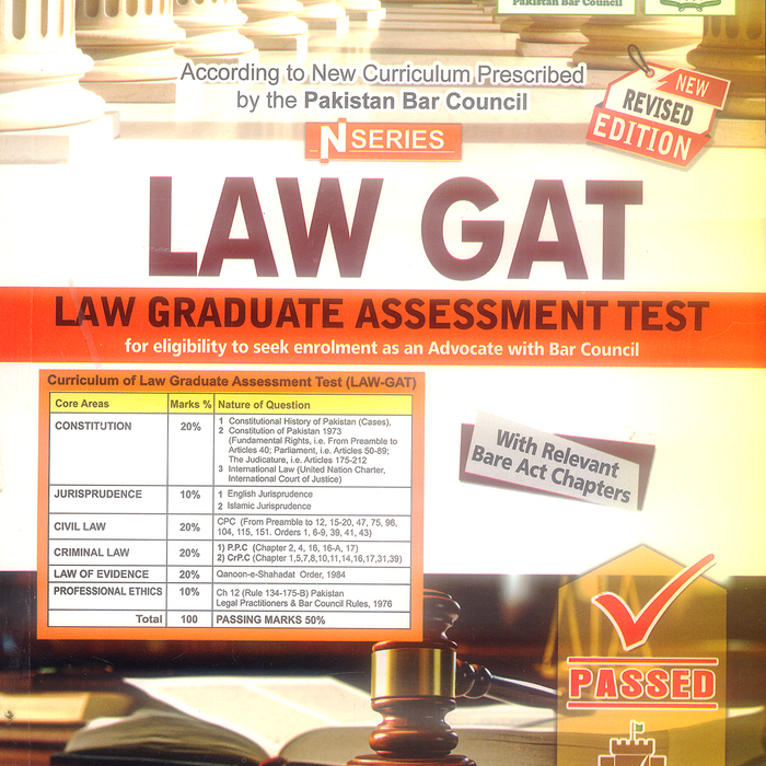 Law GAT (N Series) LAW Graduate Assessment Test Law GAT (N Series) LAW Graduate Assessment Test