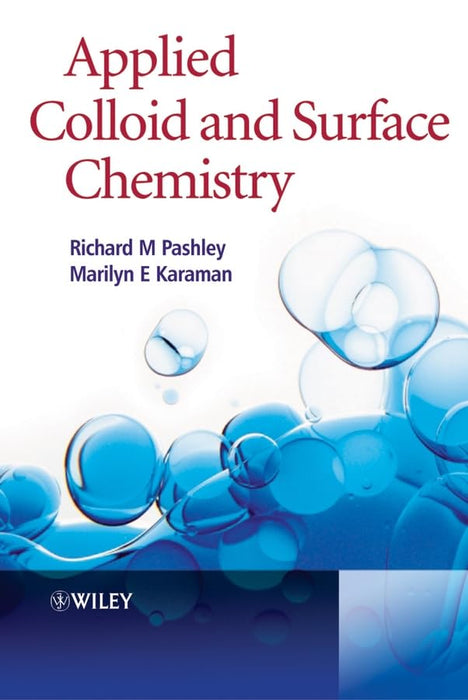 Applied Colloid and Surface Chemistry Applied Colloid and Surface Chemistry