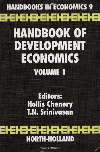 Handbook Of Development Economics Vol-I by Hollis Chenery
