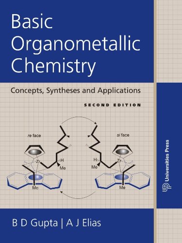 Basic Organometallic Chemistry: Concepts, Syntheses and Applications  Basic Organometallic Chemistry: Concepts, Syntheses and Applications