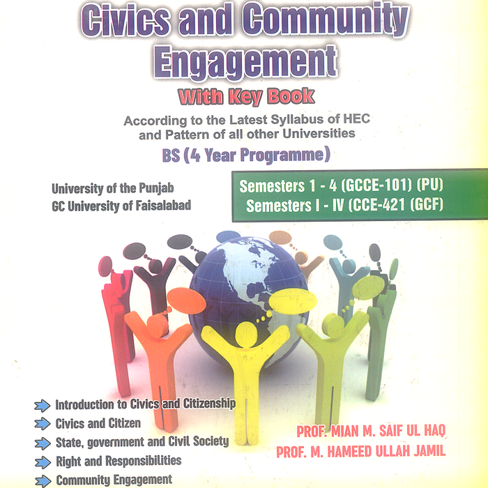 A Textbook Of Civics and Community Engagement with Keybook For BS A Textbook Of Civics and Community Engagement with Keybook For BS