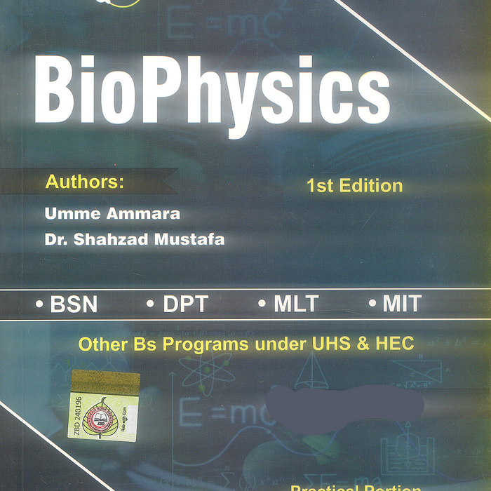 Biophysics (Cool Education Series) For BSN DPT Biophysics (Cool Education Series) For BSN DPT