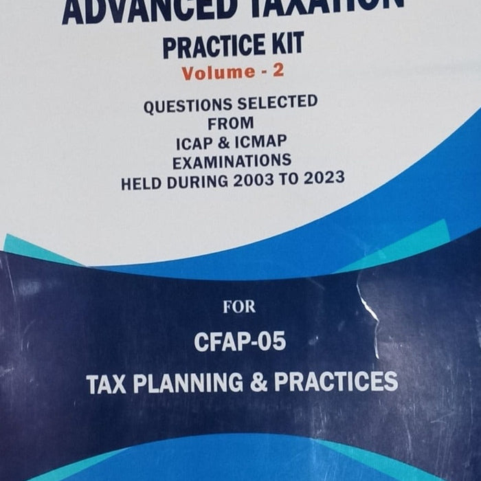 Advanced Taxation  Advanced Taxation