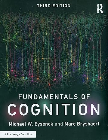 Fundamentals of Cognition Fundamentals of Cognition