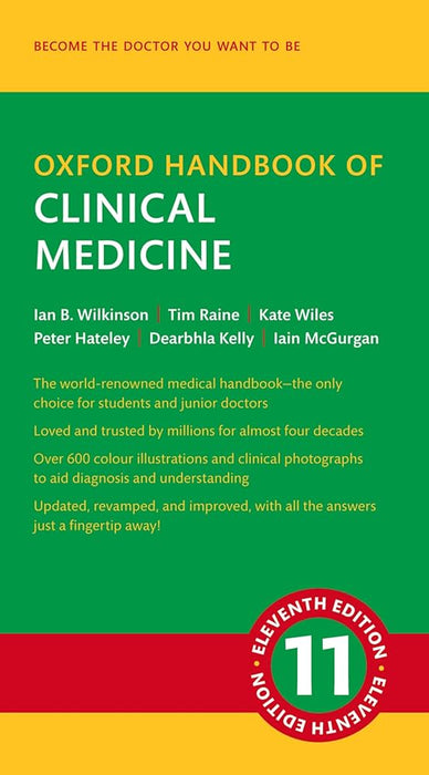 Oxford Handbook Of Clinical Medicine 11th Edition by Catriona hall Ian B. Wilkinson Oxford Handbook Of Clinical Medicine 11th Edition by Catriona hall Ian B. Wilkinson