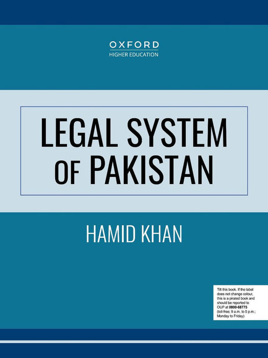 Legal System of Pakistan By Hamid Khan Legal System of Pakistan By Hamid Khan