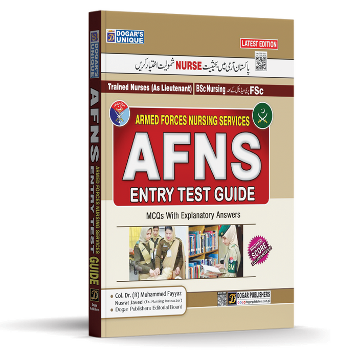 Armed Forces Nursing Services AFNS Entry Test Armed Forces Nursing Services AFNS Entry Test