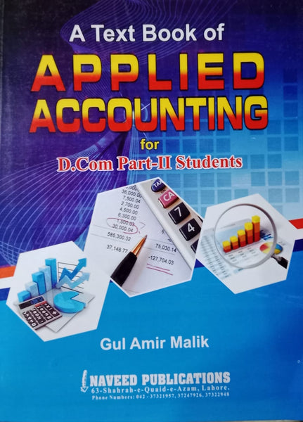 A Textbook Of Applied Accounting For D. Com Part - II