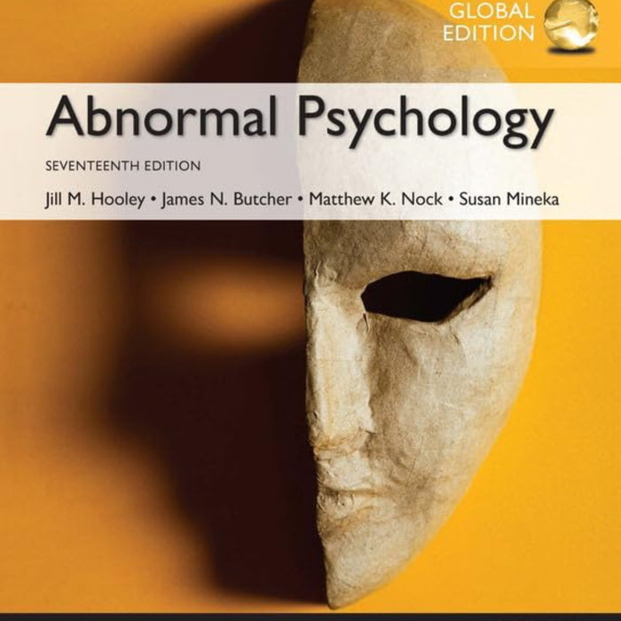 Abnormal Psychology 17th Edition Abnormal Psychology 17th Edition