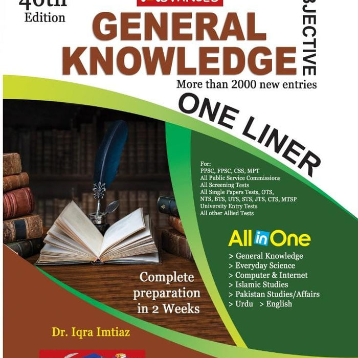 Advanced Objective General knowledge (One Liner) for CSS PMS Advanced Objective General knowledge (One Liner) for CSS PMS