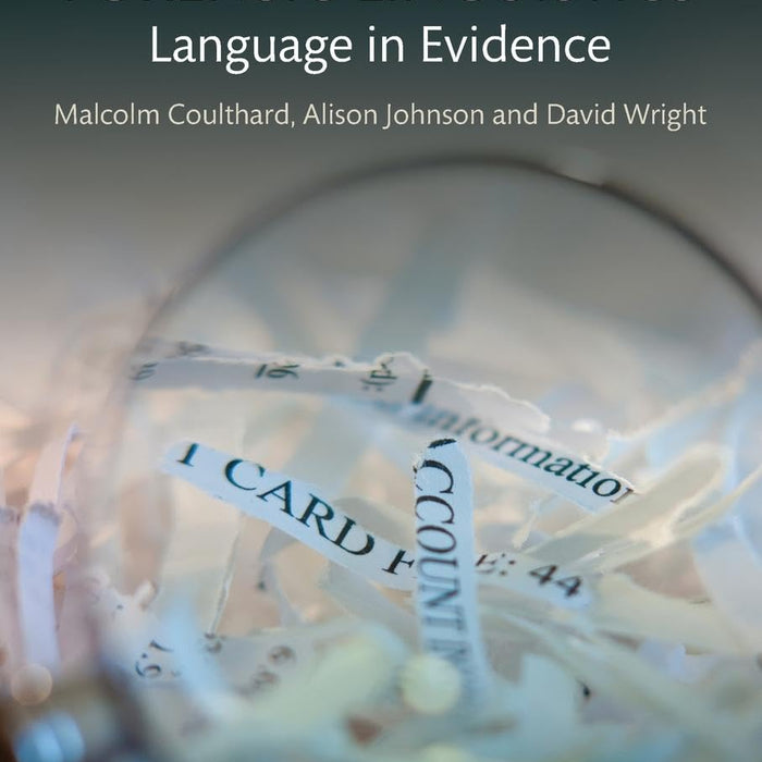 An Introduction to Forensic Linguistics 2nd Edition  An Introduction to Forensic Linguistics 2nd Edition