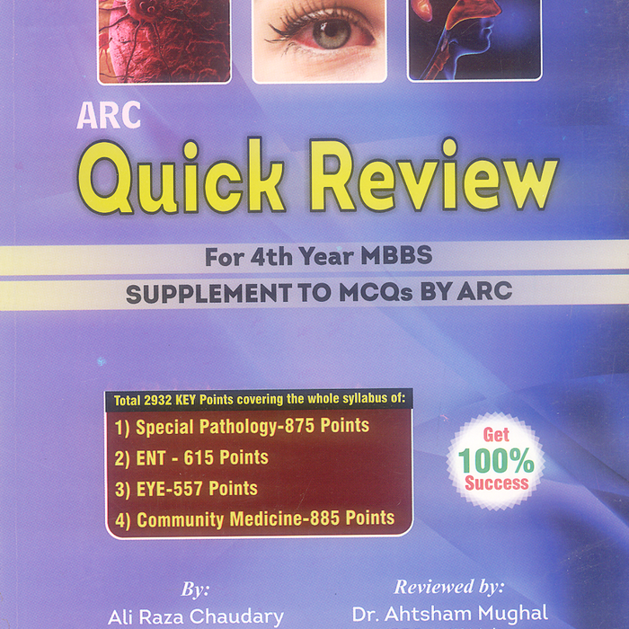 Arc Quick Review 4th Year MBBS Arc Quick Review 4th Year MBBS