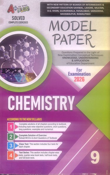 A+ Plus Up-To-Date Past Papers 9th Class