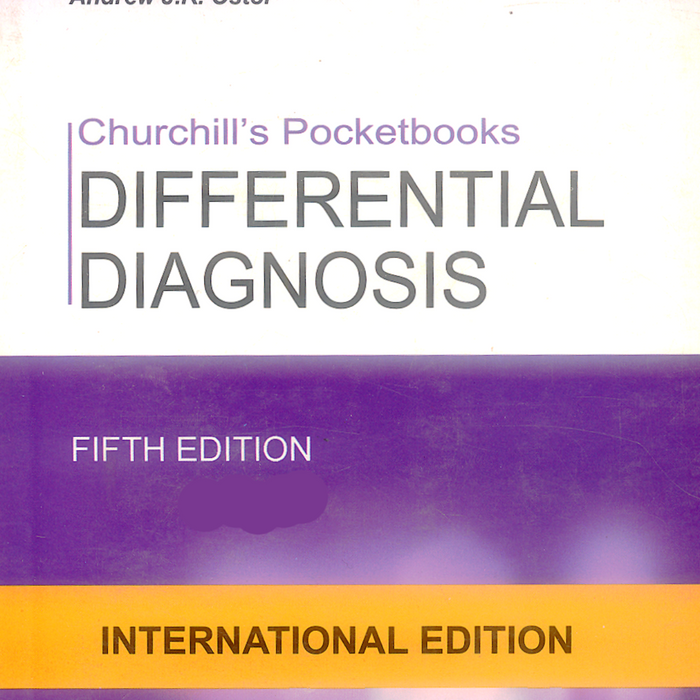 Churchill's Pocketbooks Differential Diagnosis 5th Edition Churchill's Pocketbooks Differential Diagnosis 5th Edition