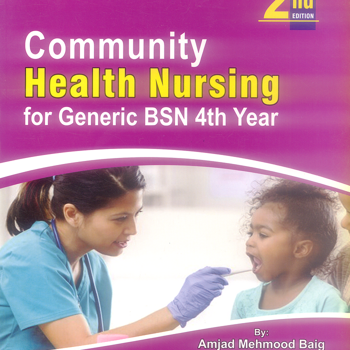 Community Health Nursing For Generic BSN 4th Year 2nd Edition Community Health Nursing For Generic BSN 4th Year 2nd Edition