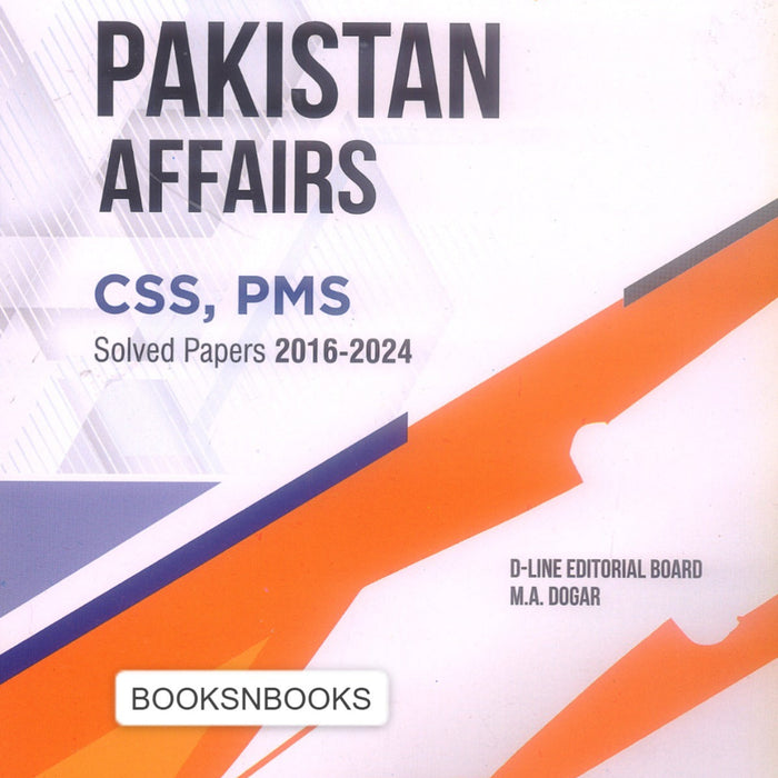D Line Pakistan Affairs Solved Papers For CSS PMS D Line Pakistan Affairs Solved Papers For CSS PMS