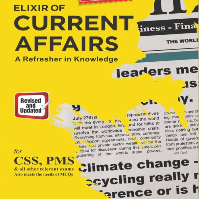 Elixir of Current Affairs CSS PMS 6th Edition  Elixir of Current Affairs CSS PMS 6th Edition