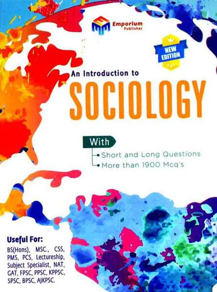 Sociology MCQs For CSS PMS Lecturer By SM Shahid-Emporium