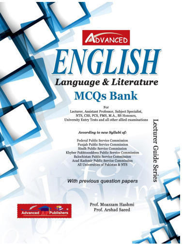 Advanced English Language And Literature Mcqs Bank For CSS PMS PPSC FPSC  Advanced English Language And Literature Mcqs Bank For CSS PMS PPSC FPSC