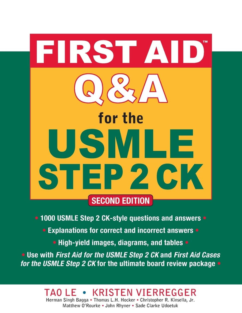First Aid Q&A for the USMLE Step 2 CK (First