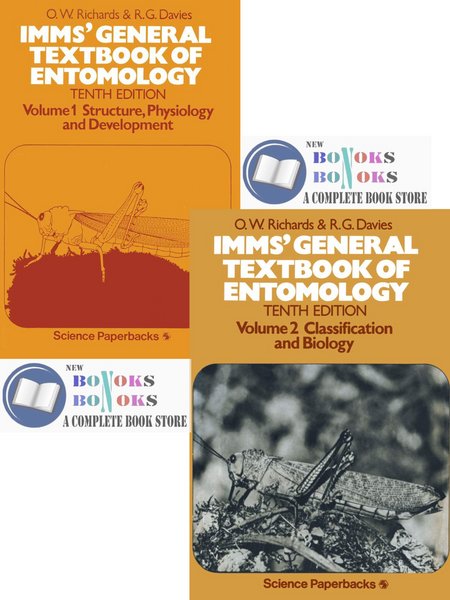 IMMS' General Textbook of Entomology 10th Edition (2 Volumes)
