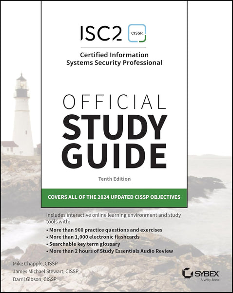 "ISC2 CISSP Certified Information Systems Security Professional Official Study Guide" (10th Edition)