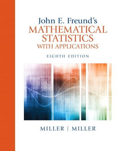 John E. Freund's Mathematical Statistics with Applications John E. Freund's Mathematical Statistics with Applications