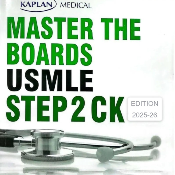 Kaplan Medical USMLE Master The Boards Step 2 Ck  Kaplan Medical USMLE Master The Boards Step 2 Ck