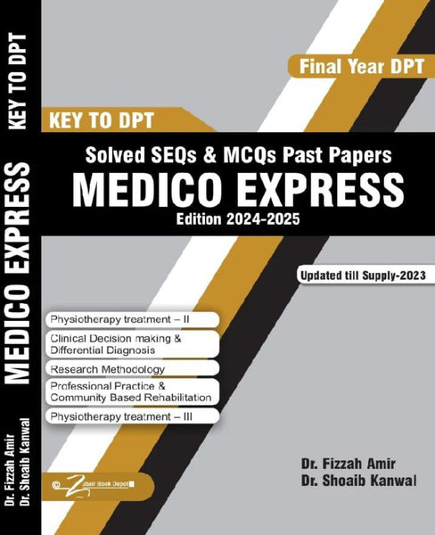 Key To DPT Final Year Solved SEQs & MCQs Past Papers