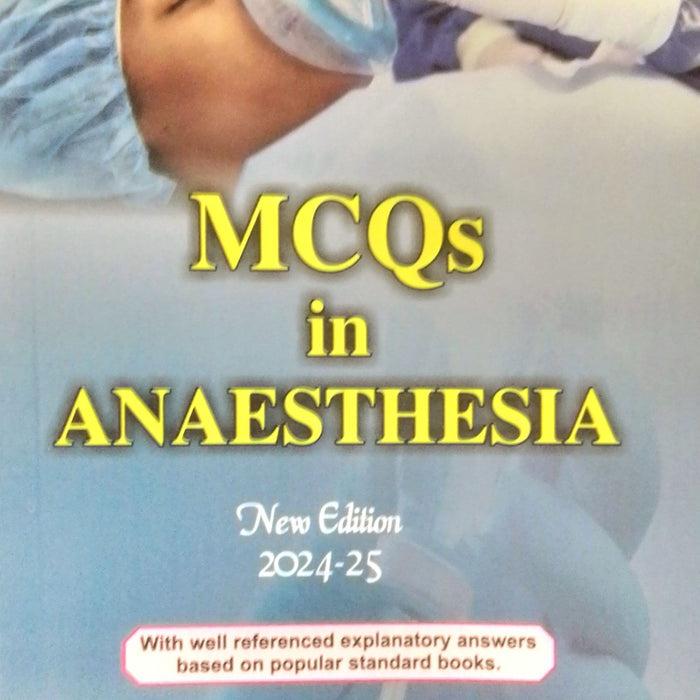 MCQs In Anesthesia  MCQs In Anesthesia