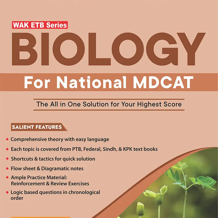 WAK ETB Series Biology For National MDCAT For PMC WAK ETB Series Biology For National MDCAT For PMC