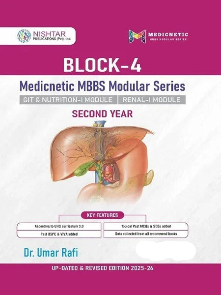 BLOCK 4 MEDICNETIC MBBS Modular Series Past Papers 2nd Year
