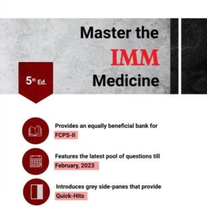 Master the IMM Medicine Master the IMM Medicine