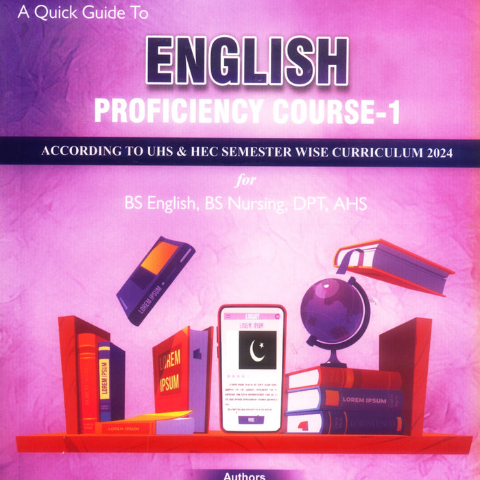 Medicose Series English Proficiency Course - 1 For BS DPT Medicose Series English Proficiency Course - 1 For BS DPT
