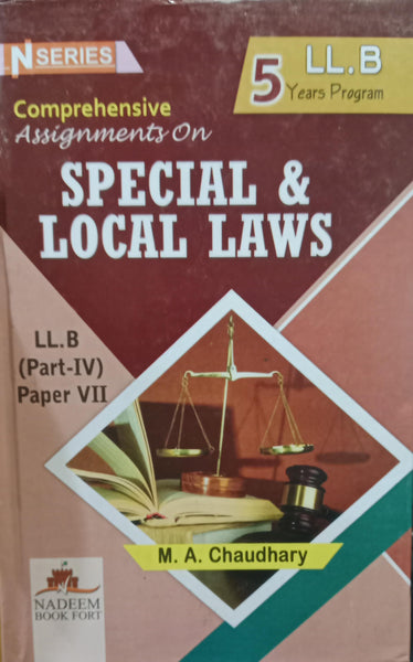 N Series Special & Local Laws for LL.B Part-IV (Paper-VII)