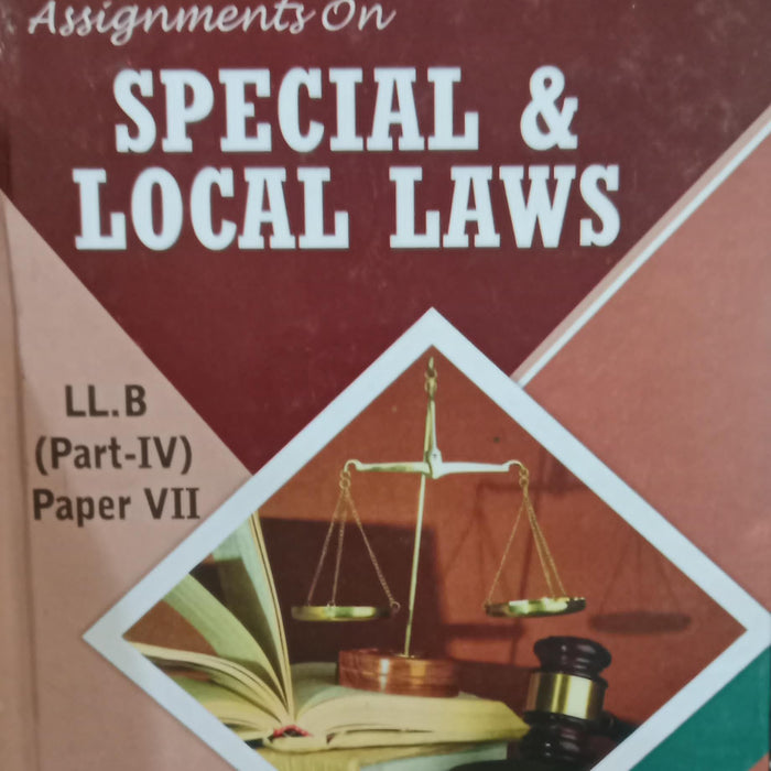N Series Special & Local Laws for LL.B Part-IV (Paper-VII)  N Series Special & Local Laws for LL.B Part-IV (Paper-VII)