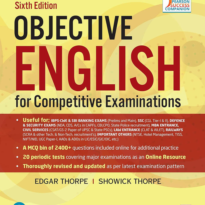 Objective English: Competitive Examination, 6/E  Objective English: Competitive Examination, 6/E