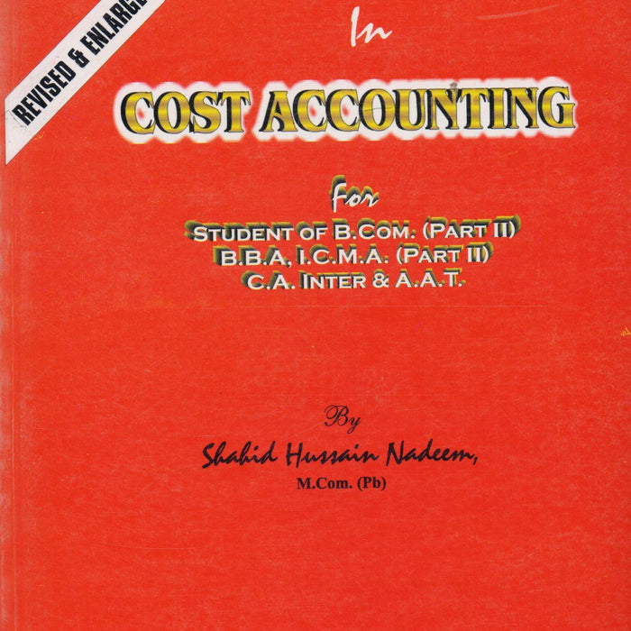 Orient Cost Accounting For B.Com Part - II  Orient Cost Accounting For B.Com Part - II
