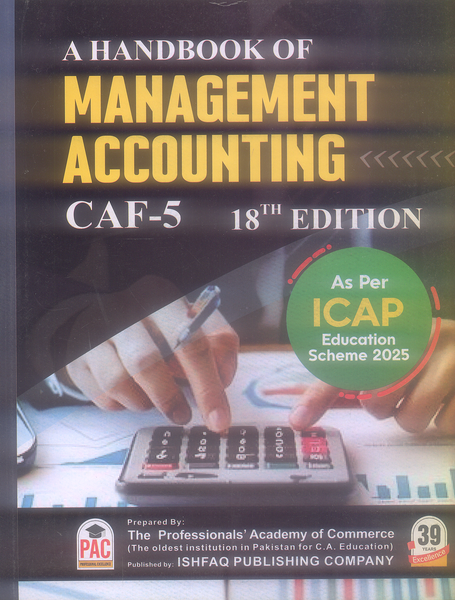 Caf 05 A Handbook of Management Accounting