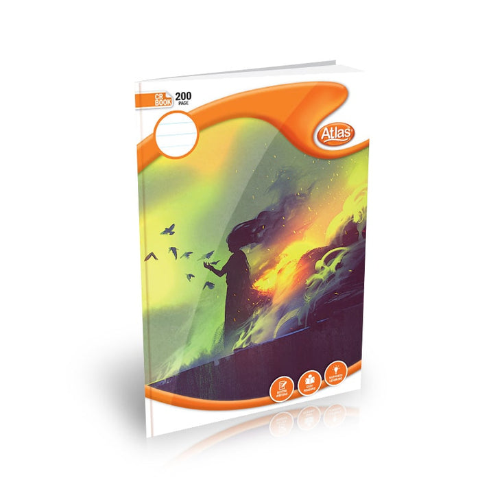 Atlas A4 Book CR 200Pgs & 400pgs (=) Single Ruled Atlas A4 Book CR 200Pgs & 400pgs (=) Single Ruled