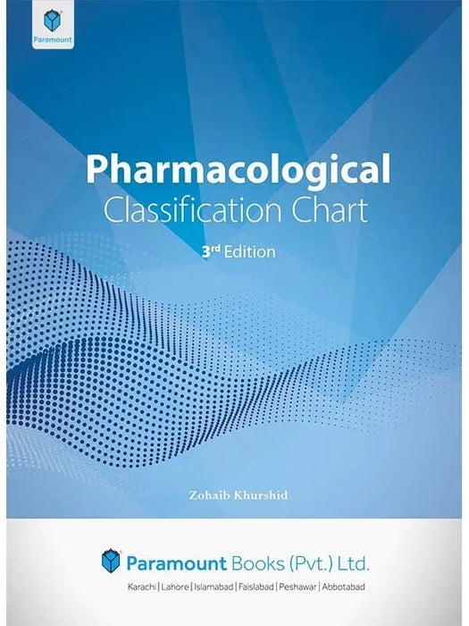 Pharmacological Classification Chart 3rd Edition By Zohaib Khurshid Pharmacological Classification Chart 3rd Edition By Zohaib Khurshid