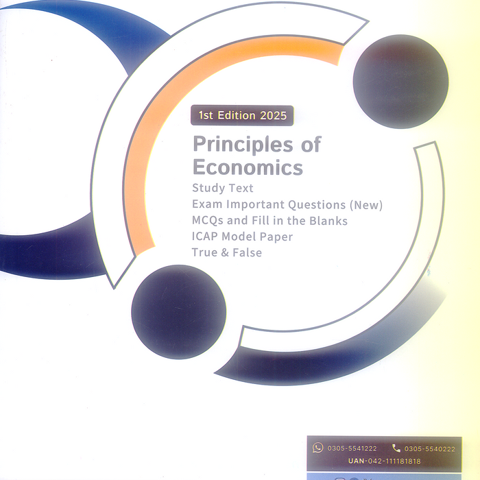 PRC-03 Principles of Economics Study Text PRC-03 Principles of Economics Study Text