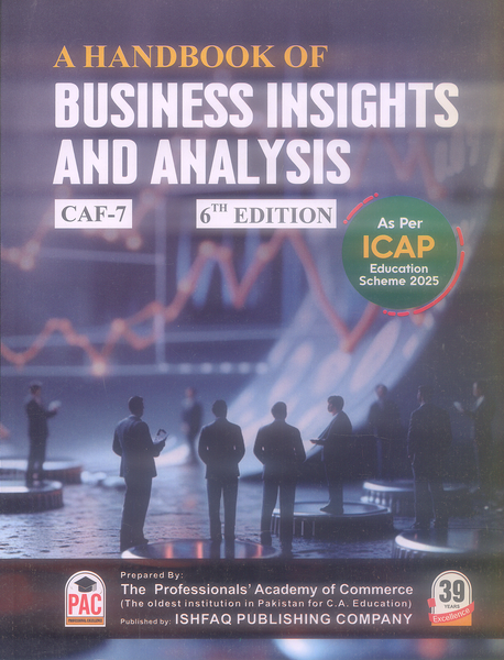 Caf 07 A Handbook of Business Insights And Analysis