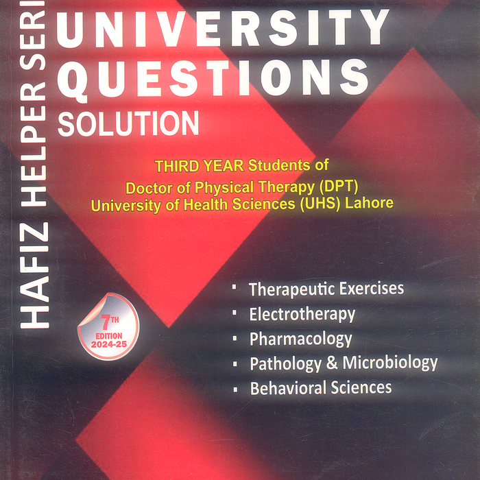 Past University Questions Solution (Hafiz Helper Series) For 3rd Year Past University Questions Solution (Hafiz Helper Series) For 3rd Year
