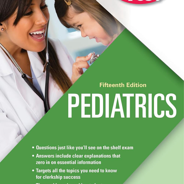Pediatrics PreTest Self-Assessment And Review 15th Pediatrics PreTest Self-Assessment And Review 15th