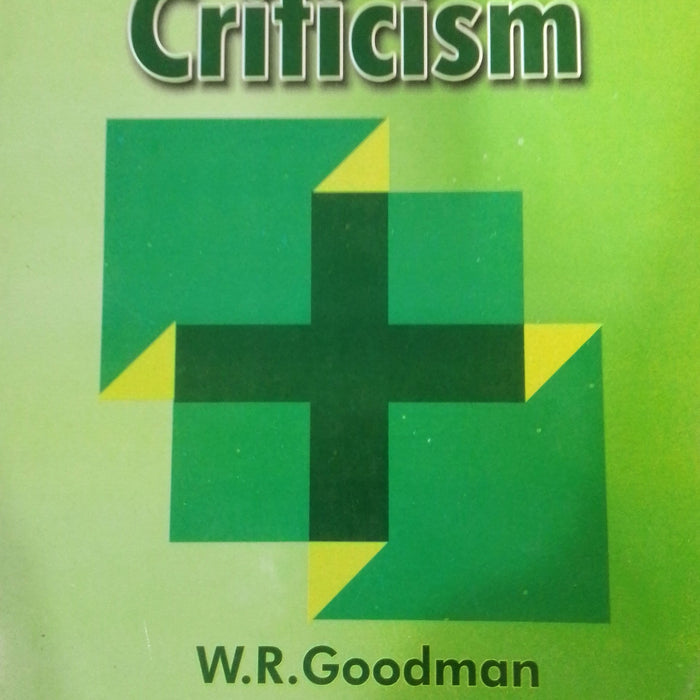 Practical Criticism  Practical Criticism