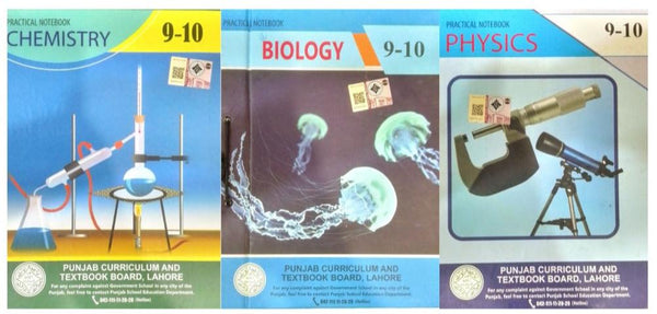 Practical NoteBooks For Class (9 - 10) English Medium - PTB